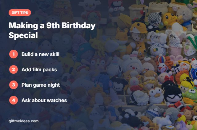 Best 9th Birthday Gifts tips