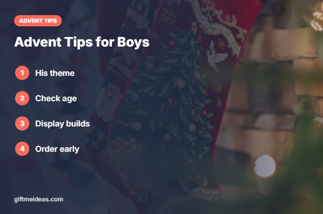 Best Advent Calendar for Boys tips