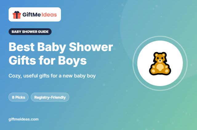 Best Baby Shower Gifts for Boys - 2026 gift guide