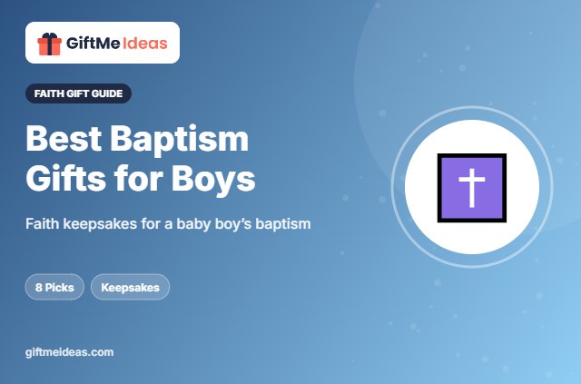 Best Baptism Gifts for Boys - 2026 gift guide