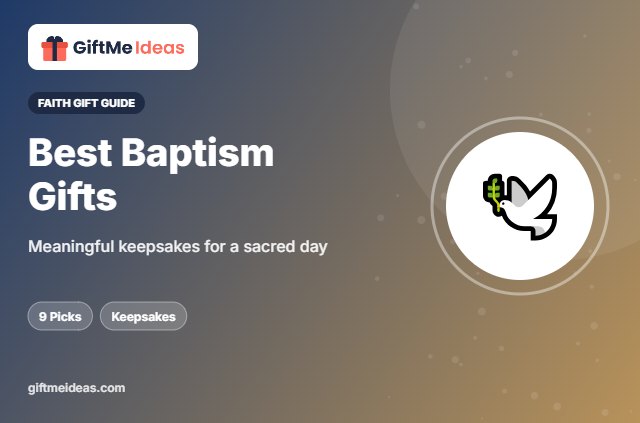 Best Baptism Gifts - 2026 gift guide