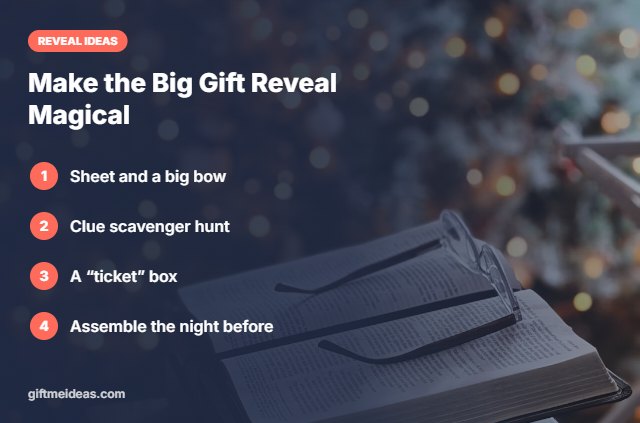 Best big Christmas gift for kids under $100 reveal ideas