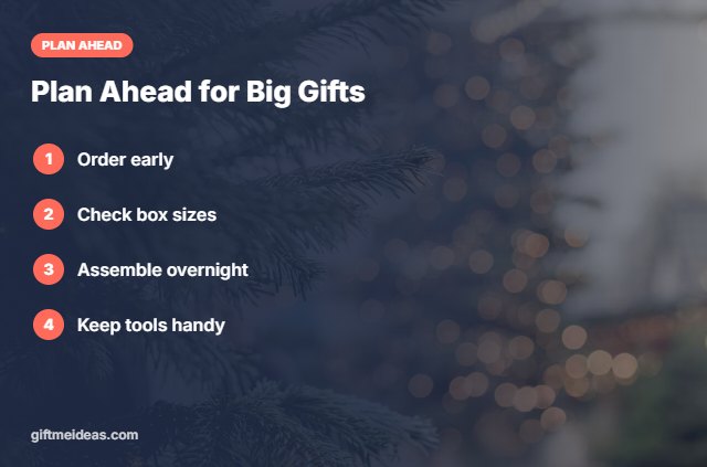 Best big Christmas gifts for kids planning tips