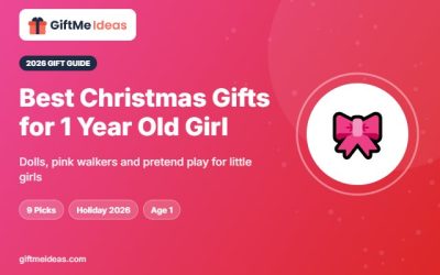 Best Christmas Gifts for 1 Year Old Girl: 9 Sweet Picks for 2026