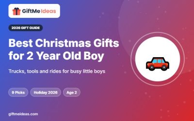 Best Christmas Gifts for 2 Year Old Boy: 9 Trucks, Tools and Rides