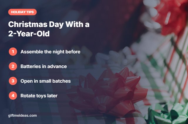 Best Christmas gifts for 2 year old holiday tips