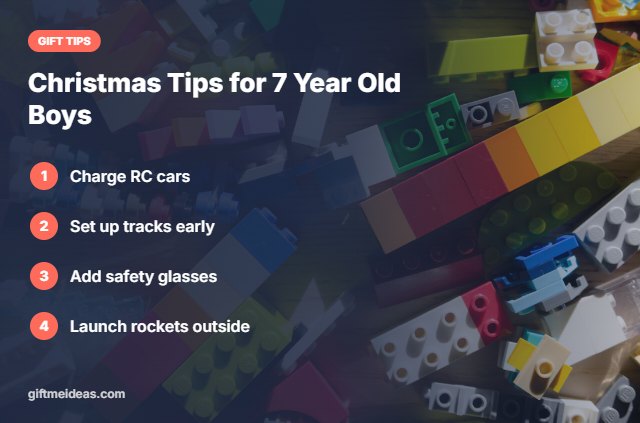 Best Christmas Gifts for 7 Year Old Boy tips