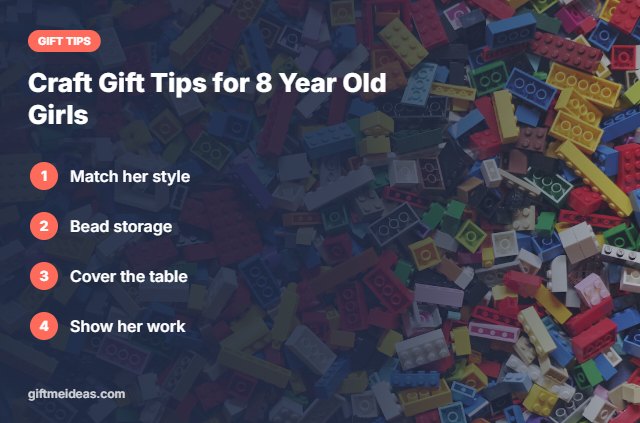 Best Craft Gifts for 8 Year Old Girl tips