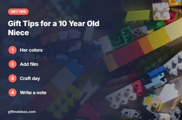 Best Gifts for 10 Year Old Niece tips