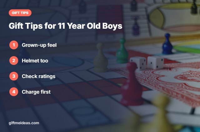 Best Gifts for 11 Year Old Boy tips