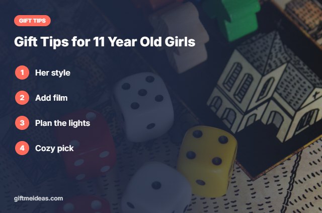 Best Gifts for 11 Year Old Girl tips