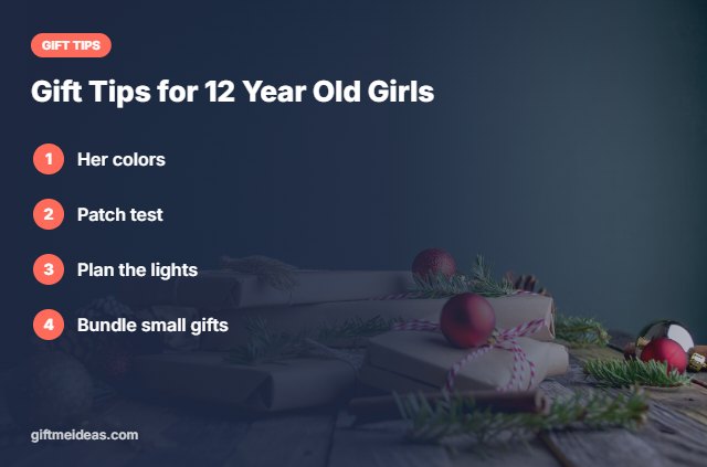 Best Gifts for 12 Year Old Girl tips