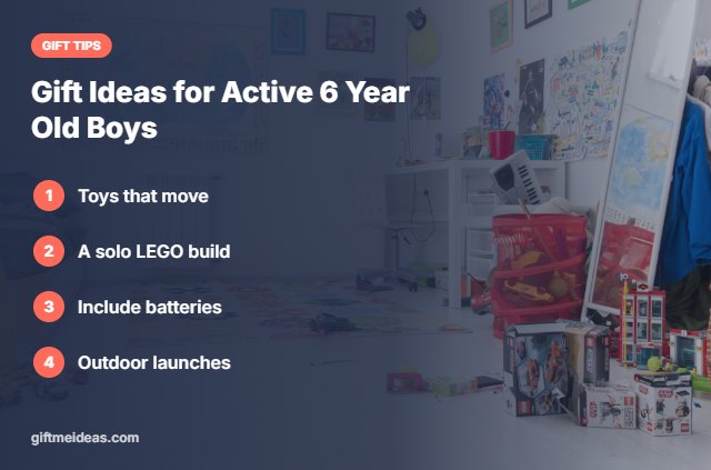 Best Gifts for 6 Year Old Boy tips