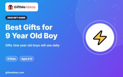 Best Gifts for 9 Year Old Boy: 8 Picks He Will Use Daily