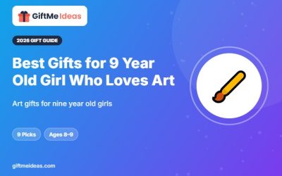 Best Gifts for 9 Year Old Girl Who Loves Art: 9 Art Picks