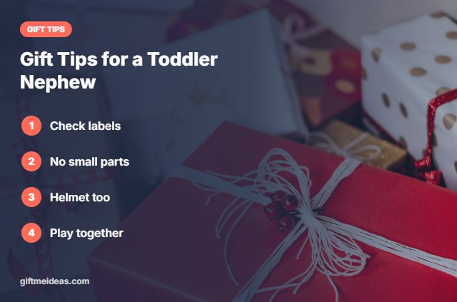 Best Gifts for Toddler Nephew tips