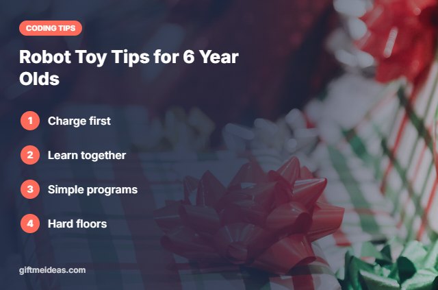 Best Robot Toys for 6 Year Olds tips