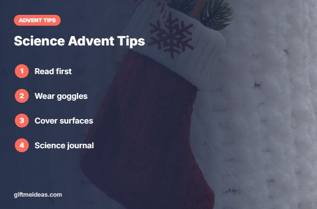 Best Science Advent Calendar for Kids tips