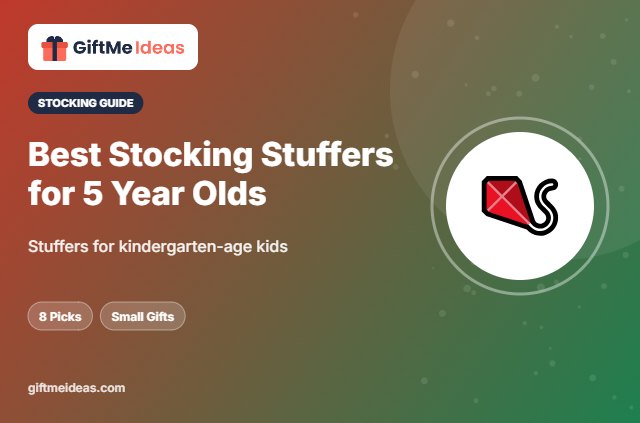 Best Stocking Stuffers for 5 Year Olds - 2026 gift guide