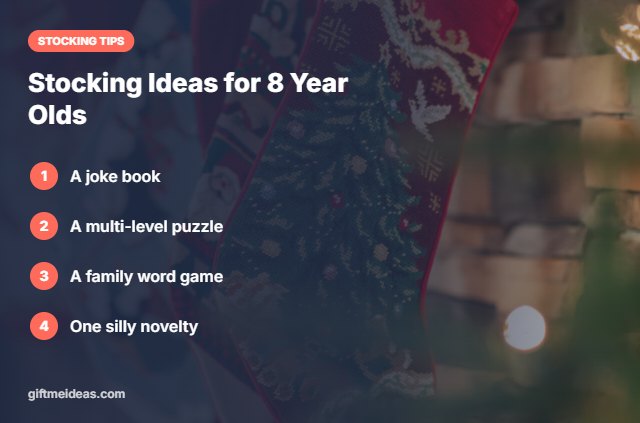 Best Stocking Stuffers for 8 Year Olds tips