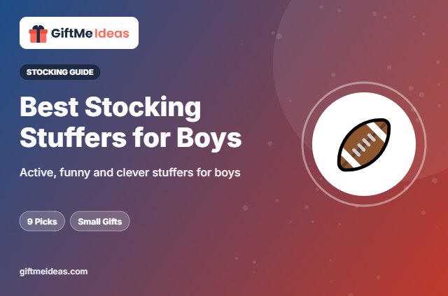 Best Stocking Stuffers for Boys - 2026 gift guide
