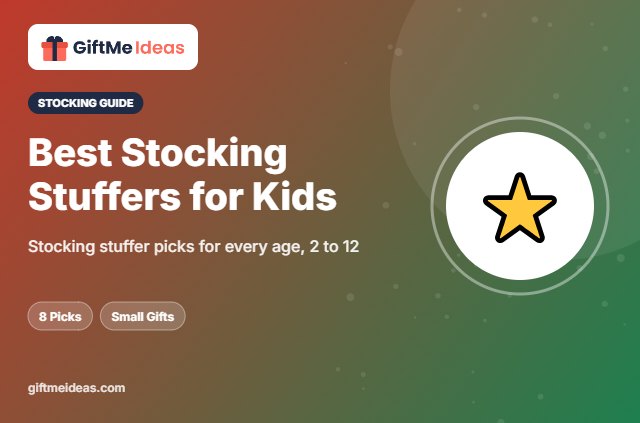 Best Stocking Stuffers for Kids - 2026 gift guide