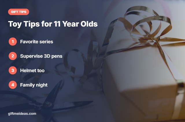 Best Toys for 11 Year Olds tips