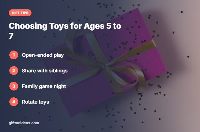 Best Toys for 5-7 Year Olds tips