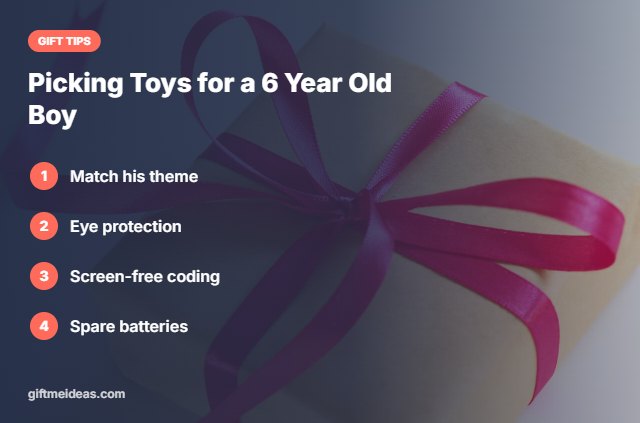 Best Toys for 6 Year Old Boy tips