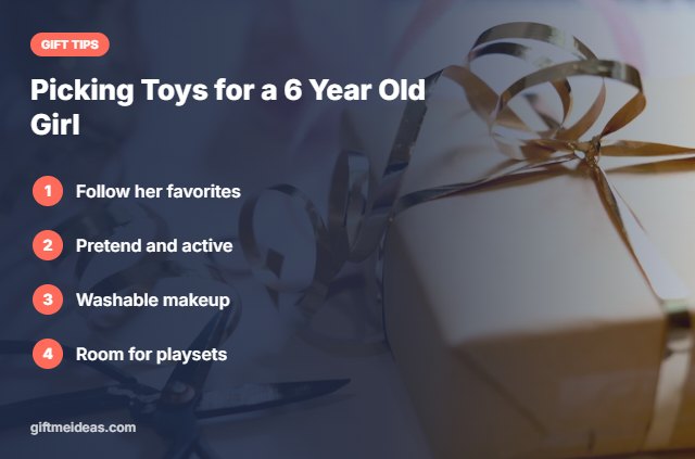 Best Toys for 6 Year Old Girl tips