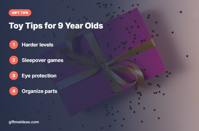Best Toys for 9 Year Olds tips